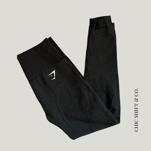 Gymshark | Vital Seamless Leggings | Black | Size M - Picture 1 of 5